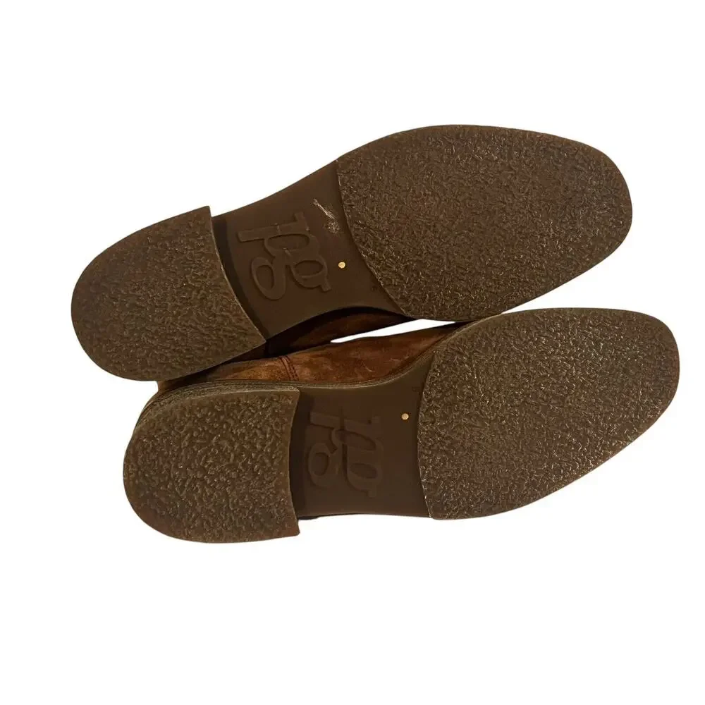 NEW Paul Green Sunny Chelsea Boots •US 7.5• Ankle Toffee Soft Suede Brown $585